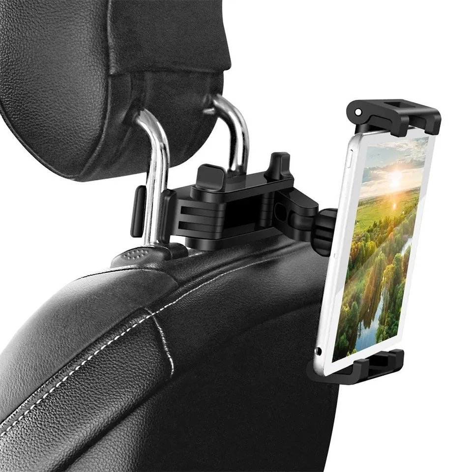 Hot Sale Car Mount Tablet Holder with Rear Headrest Backrest Phone Holder Premium Mobile Phone Accessories