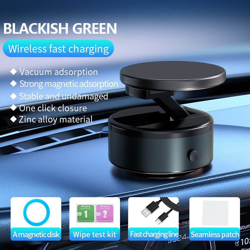 New Arrival Adjustable Angle Universal Glass Car Holder Double Suction Cup Strong Vacuum Phone Holder With Magnetic Bracket