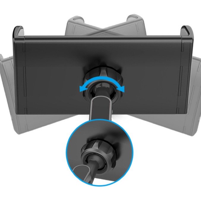 Mobile Phone Holder Rotatable Flexible Cellphone Bracket 360 Rotation Telescopic Phone Holder For Gps