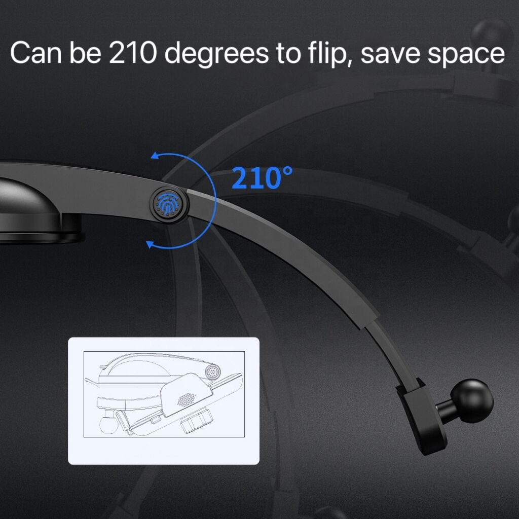Hot Sale Universal Sucker Car Phone Holder Windshield Car Dashboard Mobile Cell Support Bracket for 4.7-7 Inch Smartphones