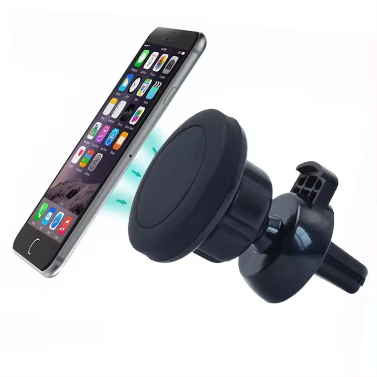 Fashion 360 degree rotation Strong Magnetic Mini Mobile Cell Phone Mount Holder stand for Car Universal Car Air Vent Accessories