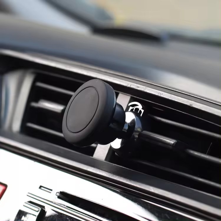 Fashion 360 degree rotation Strong Magnetic Mini Mobile Cell Phone Mount Holder stand for Car Universal Car Air Vent Accessories