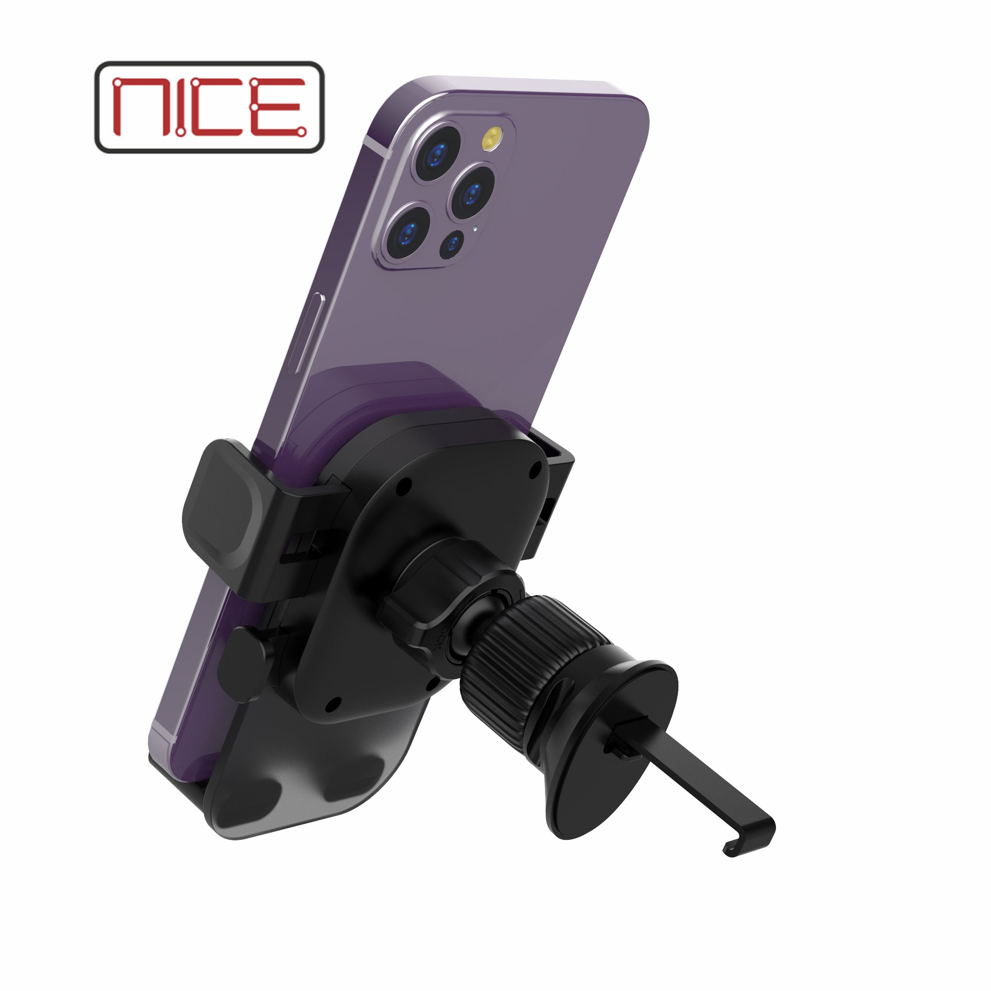 2023 Universal 360 Rotating Gravity Car Phone Holder Air Vent Mount Car Automatic Phone Holder
