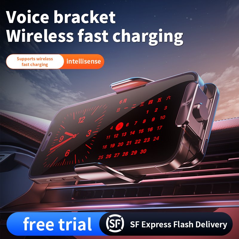 car wireless charger 15W 25w magnetic D1 Qi car holder wireless charger with air perfume