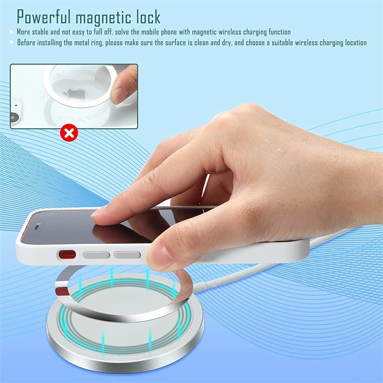 Adhesive Magnet Adapter Ring NEW Tech! UV Printing Metal Customized Logo Mobile Phone Desk Holder YW