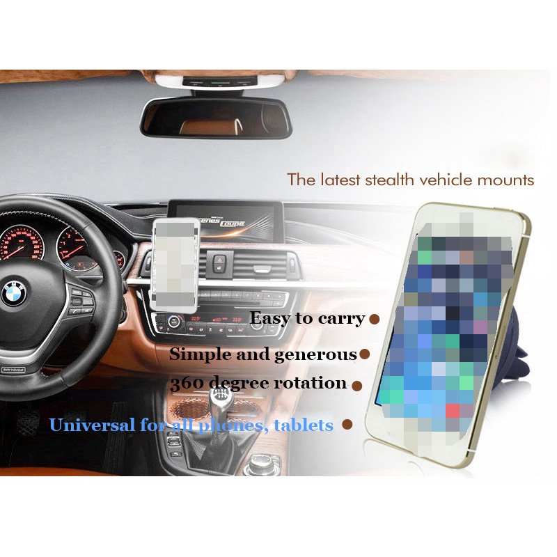 Bestseller 360 Degree Car Holder Magnetic Air Vent Mount Mobile Phone Holder ABS Grip Car Mount Phone Stand Holder