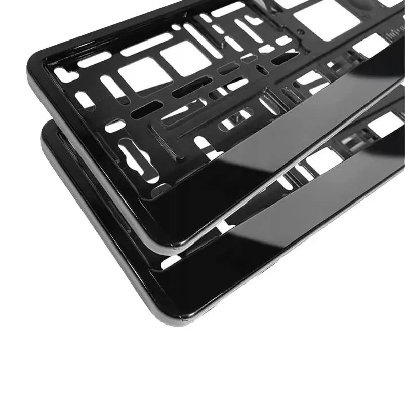 Custom Plastic European License Plate Frame Custom Plastic Car License Plate Cover number Plate Frame