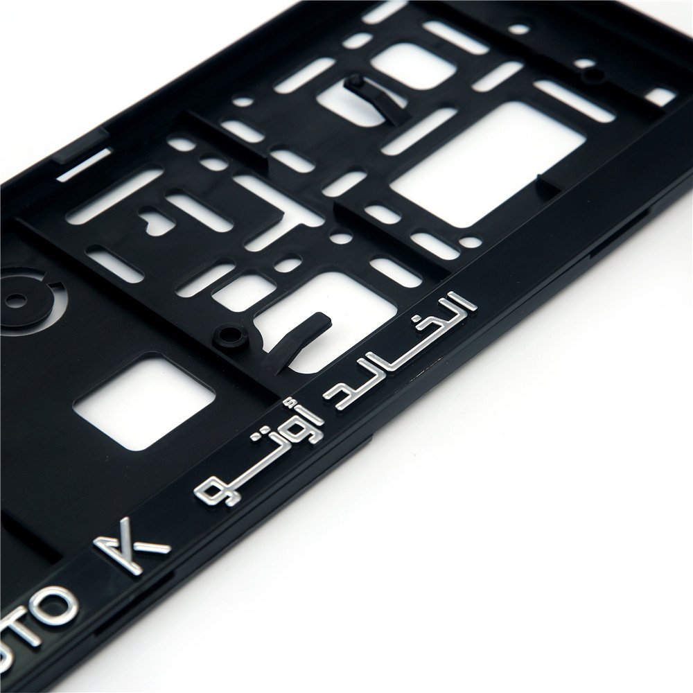 Custom Plastic European License Plate Frame Custom Plastic Car License Plate Cover number Plate Frame