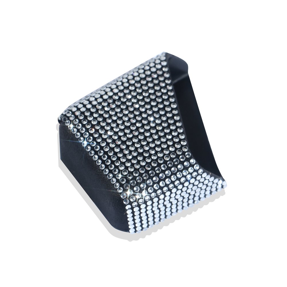Glitter Garbage Can Universal Trash Bin Dustbin Organizer Container Multipurpose Bling Car sunglass card Holder Mini Storage box
