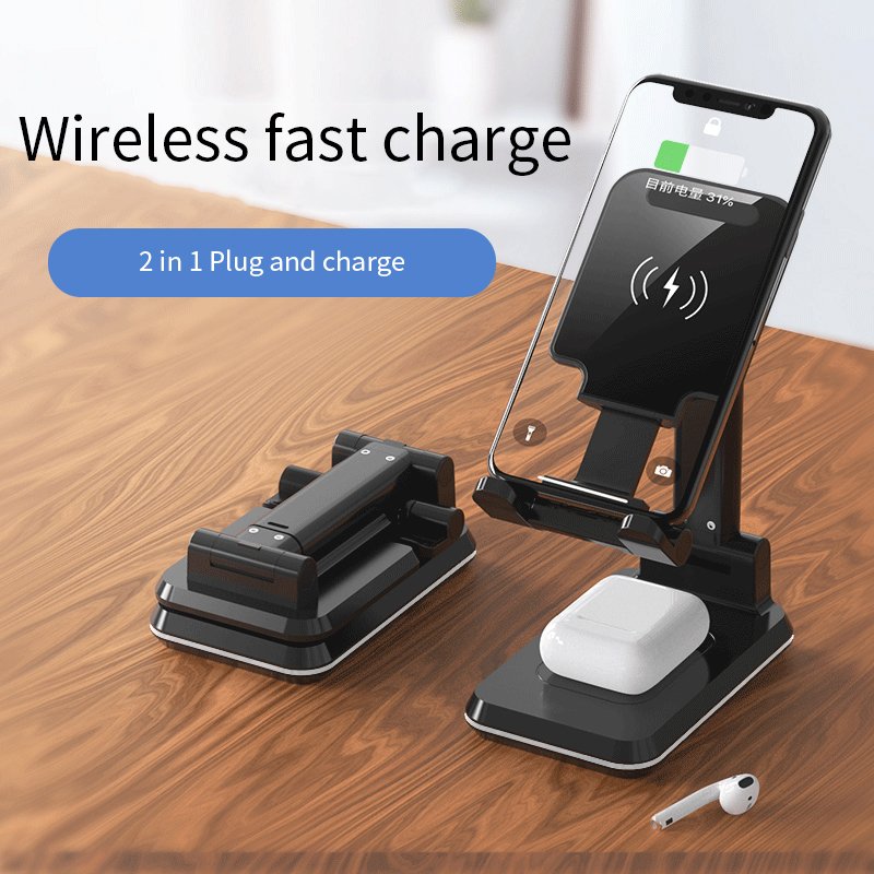 factory price 10W/7.5W/5W Cell Phone Chargers Qi Charger Wireless Phone Charger Holder Wir less Charger Mount Cargadores
