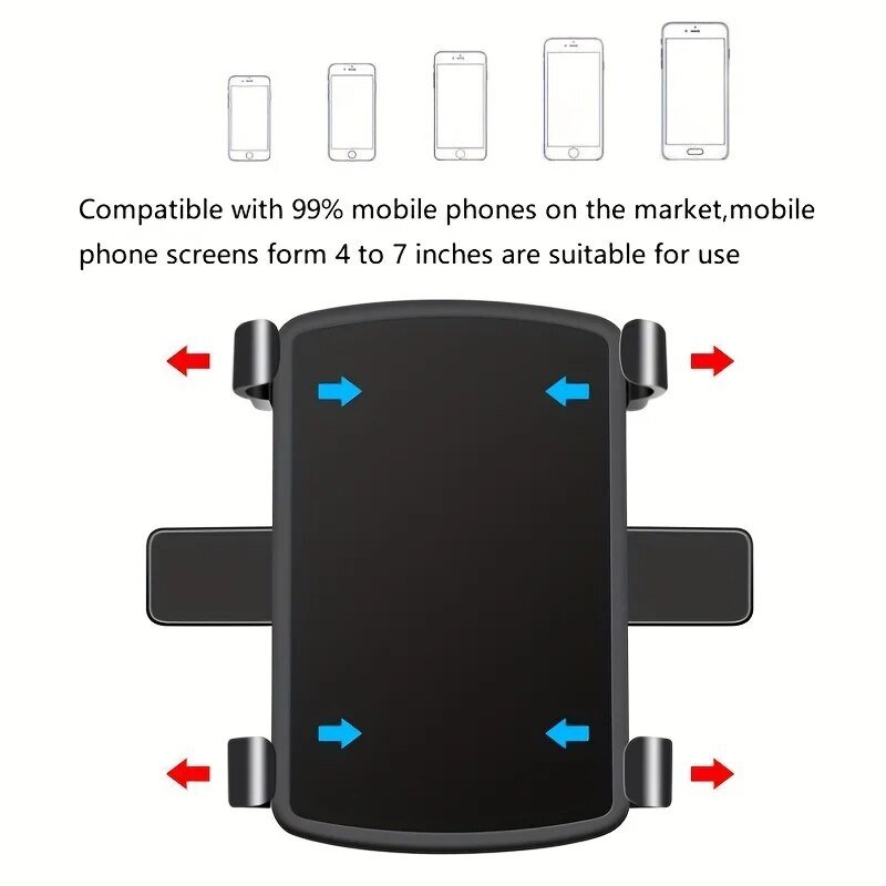 Hot selling car phone holder car multifunctional instrument panel car phone holder rearview mirror GPS navigation holder