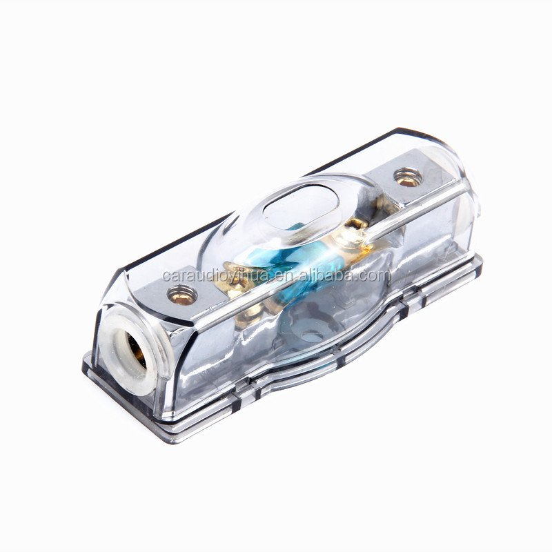 YIYELANG 60A Car Truck Boat Vehicle Amplifier Fuse Holder Portable Charger with Plastic Material Combination Placement