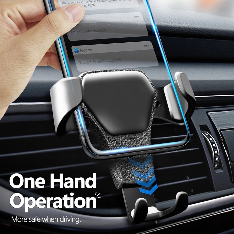 New Car Phone Holder Gravity Car Air Vent Holder Magnetic Cell Stand Universal Mobile Phone Car Holder Support For Phone