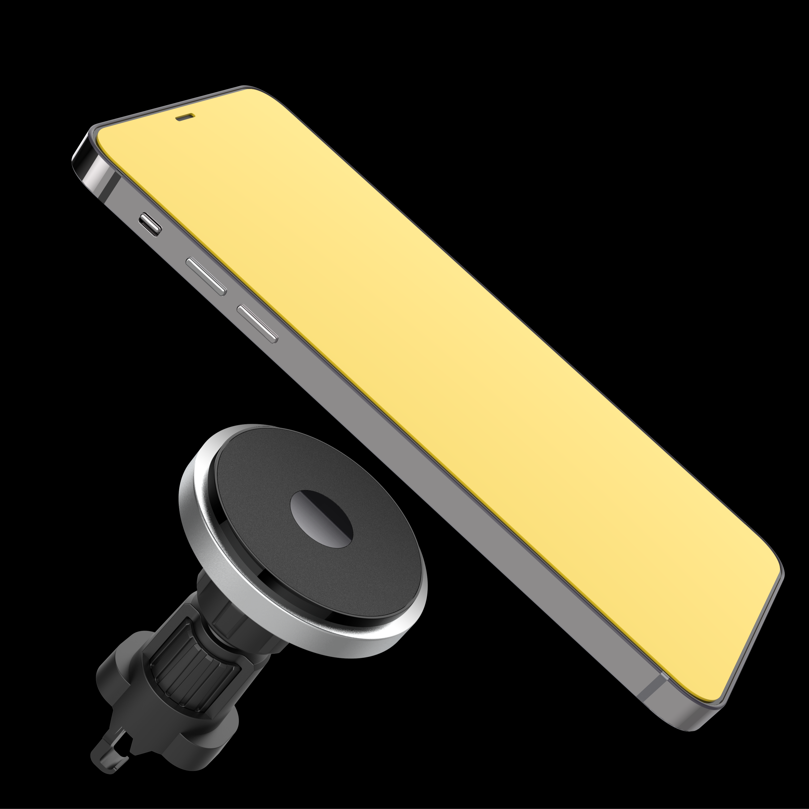 2024 Best-Selling Product Mobile Phone Accessories Car Magnetic Phone Holder 15W Fast Charging