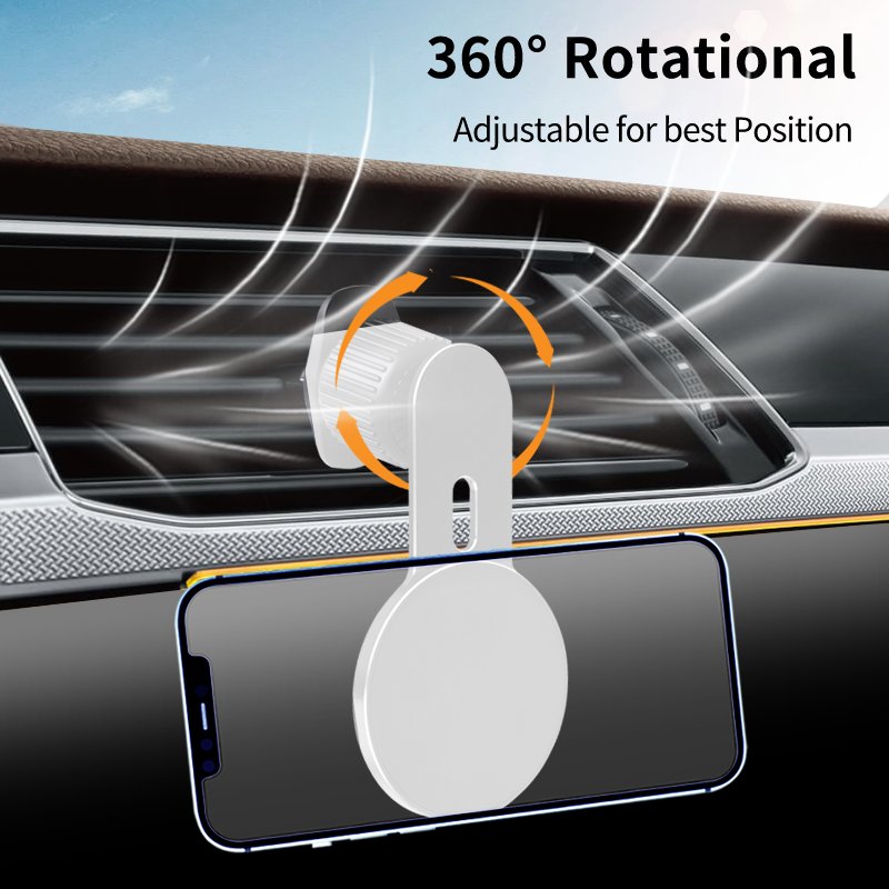 Custom Logo Air Vent Mount Magnetic Adjustable Cell Phone Mobile Holder Universal Car Holder