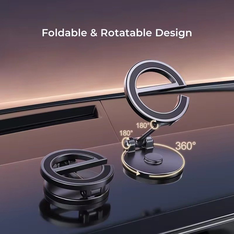 2024 New 3D 720 Rotate Magnetic Car Phone Holder Magnetic Magnet Smartphone Mobile Stand Cell GPS Support Car Mount For Phone