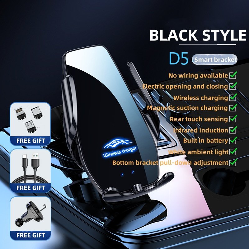 Hot Sell Fast Wireless Charger Mobile Holder Cellphone Mount Car Holder Cellphone Mount