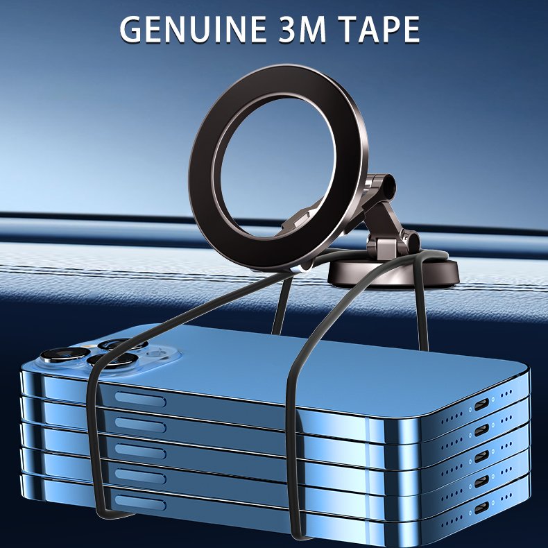 X820-1 360 Degree Rotating Universal Tablet Stand Car Metal Home Zinc Alloy Magnetic Cell Mobile Phone Holder For Samsung