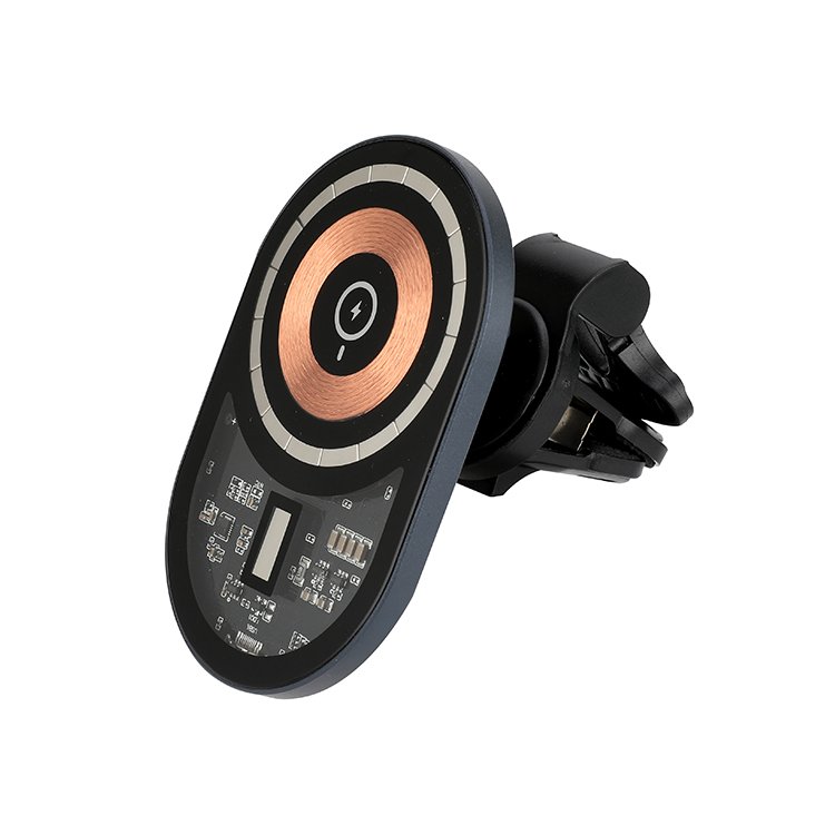 Automatic Clamping 15W High Speed Charging Air Vent Stable Smart Phone Holder Car Wireless Charger
