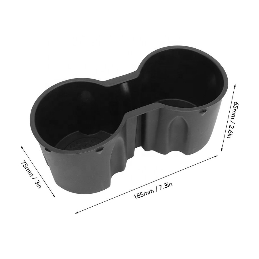 Car Interior Accessories ABS Center Console Car Cup Holder For Tesla Model 3 Model Y