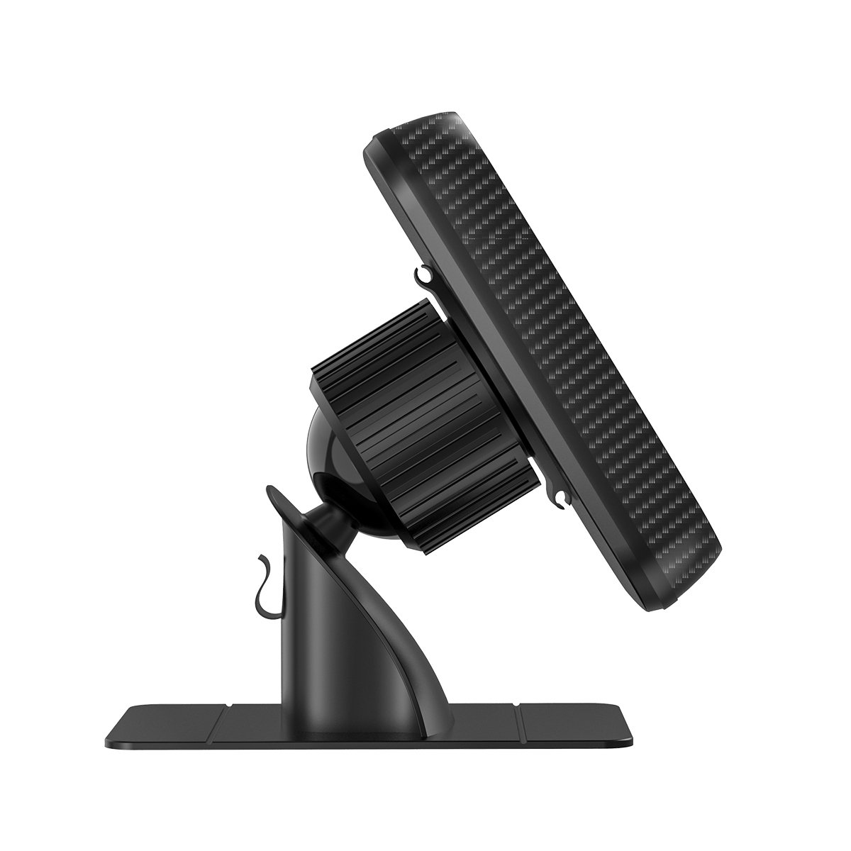 ASPOR A530 Car Holder with One-Handed Operation Phone Holder With360 Degree Rotation &Plasti+Silicone Material Holder