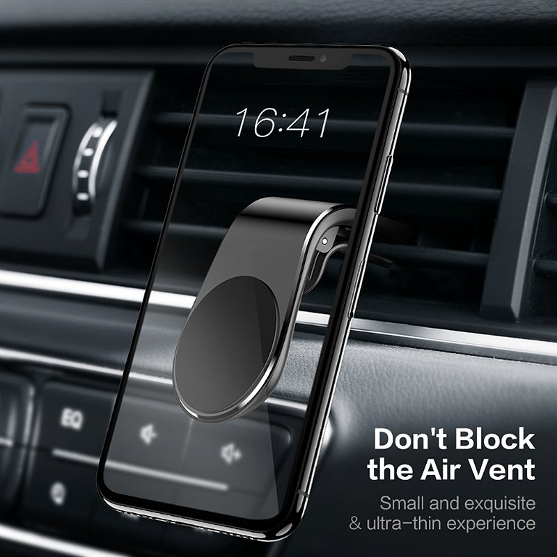 Bracket Stand Cellphone Holder L-Shape Air Vent SmartphonesMagnetic Suction Car Mount Mobile Phone Holder