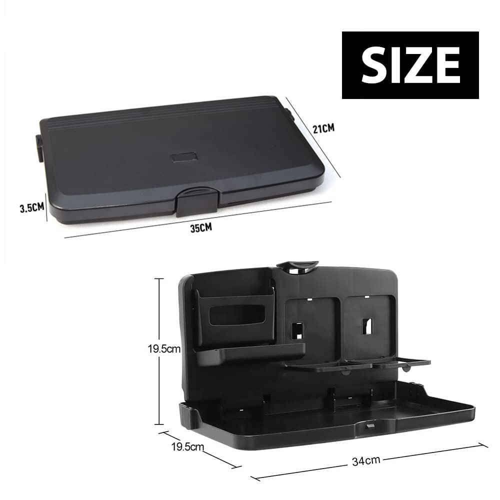Portable Car Folding Table 2023 New Car Multifunctional Tray Desk Backseat Organizer Table Car Interior Storage Shelf