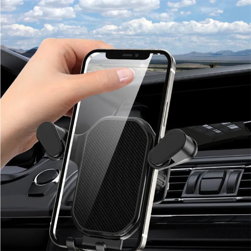 Universal Gravity Waterproof Car Phone Holder Air Vent Clip Mount Mobile Cell Stand Support For Mobile Phone