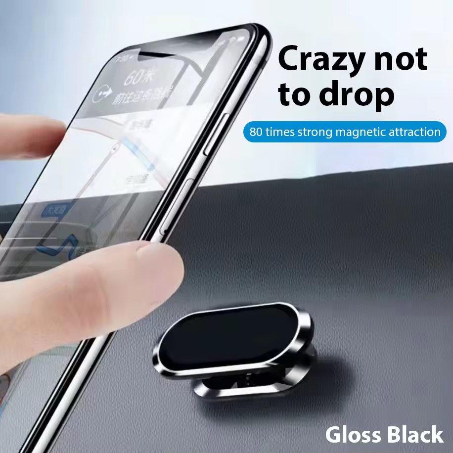 Magnet Car Accessories Phone Holder Smartphone Stand Zinc Alloy 360 Degree Adjustable Metal for All Phones Apple Iphone Desktop