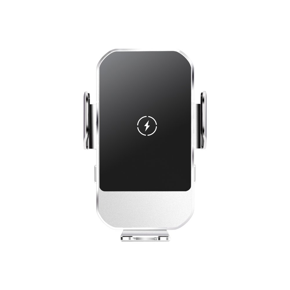 15W Wireless Charger Aluminum Cell Phone Fast Portable Wireless Phone Charger Car Mount Holder Car Wireless Charger