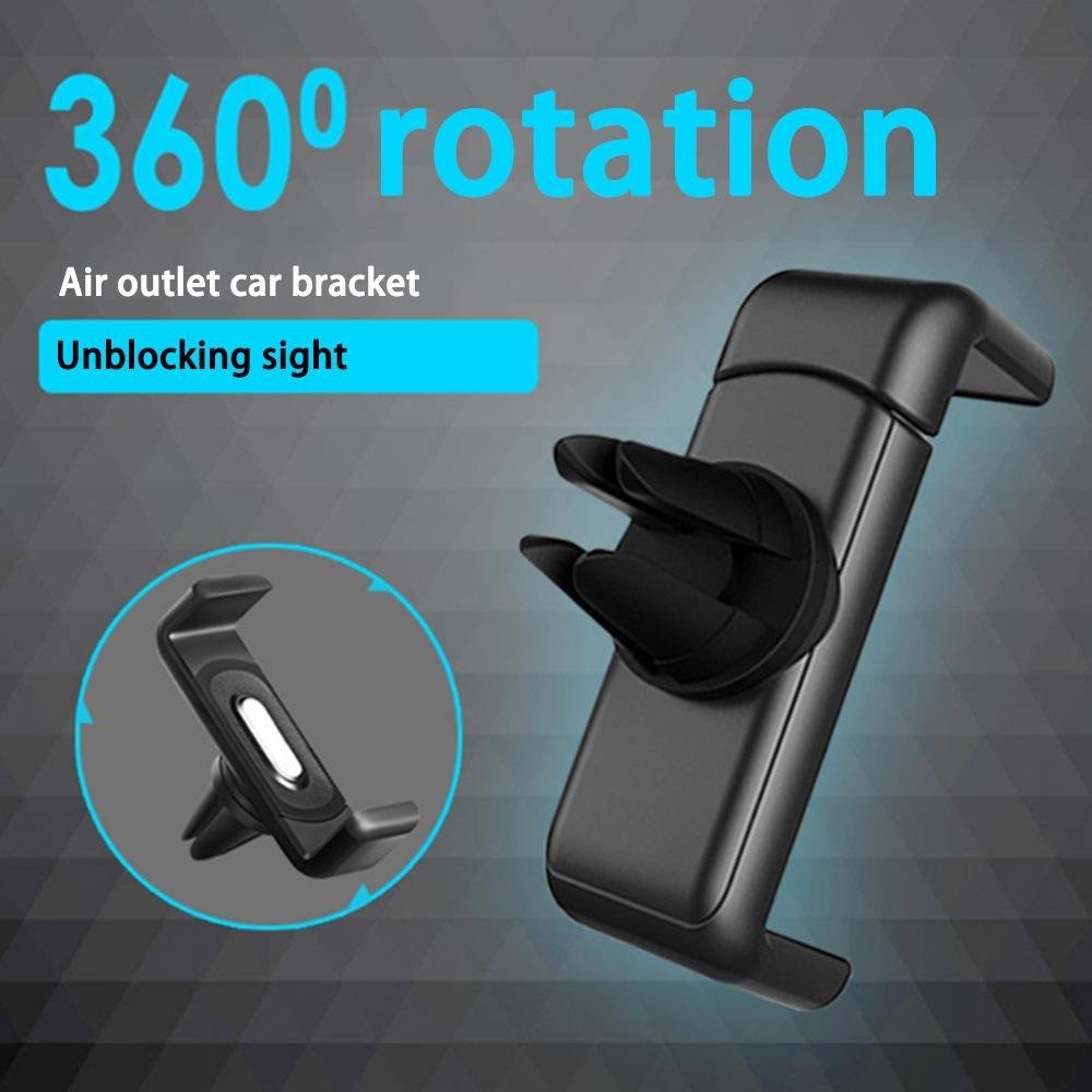 Factory Strong Attachment Car Vent Mounts Phone Holder Universal Car Bracket Air Vent Mobile Phone Holder