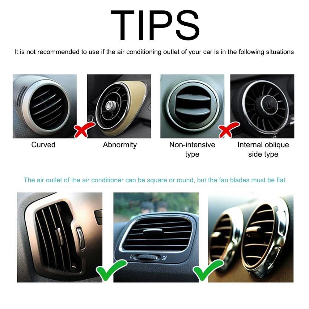 Factory Strong Attachment Car Vent Mounts Phone Holder Universal Car Bracket Air Vent Mobile Phone Holder
