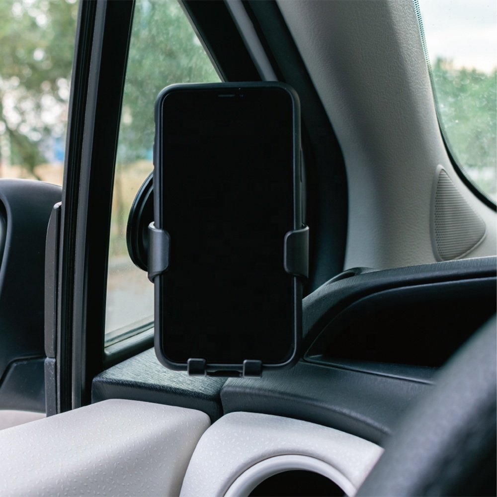 Shunwei Gravity linkage Anti-Shake Dashboard Windshield mounted Strong Sticky Washable Gel Suction Cup gravity car phone holder