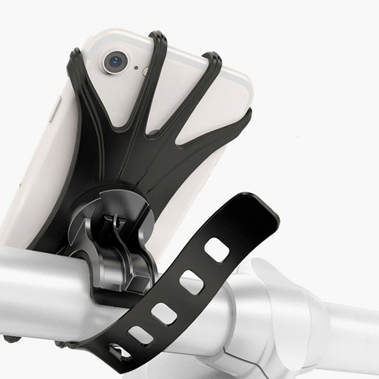 New BH02 Universal Silicone Bicycle Bike mobile holder Smartphone Mobile Cell 360 degree Phone Mount Holder Bike Phone Holder