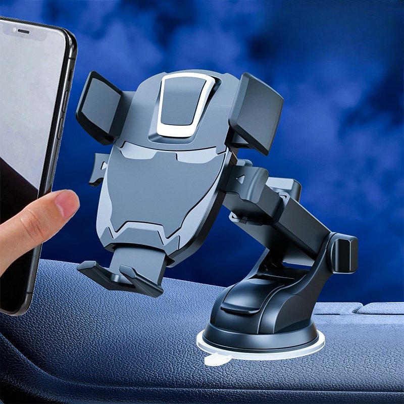 High End Car Interior Accessories Ventilation Vents Phone Holder Dual Use Phone Holder For Dashboard/Front Windshield