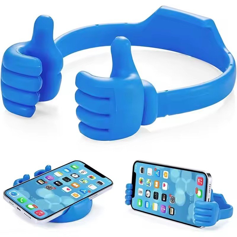 New Adjustable Lazy Thumb Phone Holder Bed Thumb Mobile Cell Tablet Office Desk Desktop PortableTable Mount Stand Universal