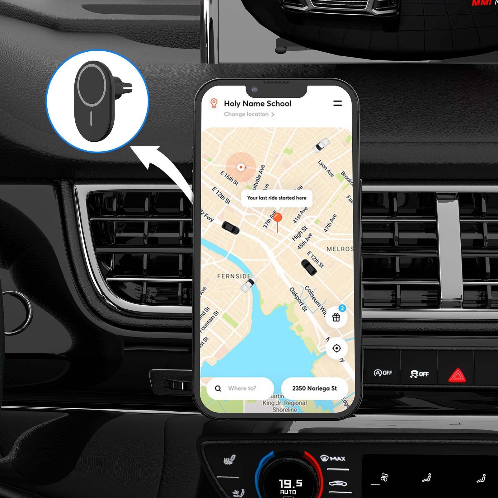 M12 Hot Trend Stand Magnetic Car Mobile Phone Holder