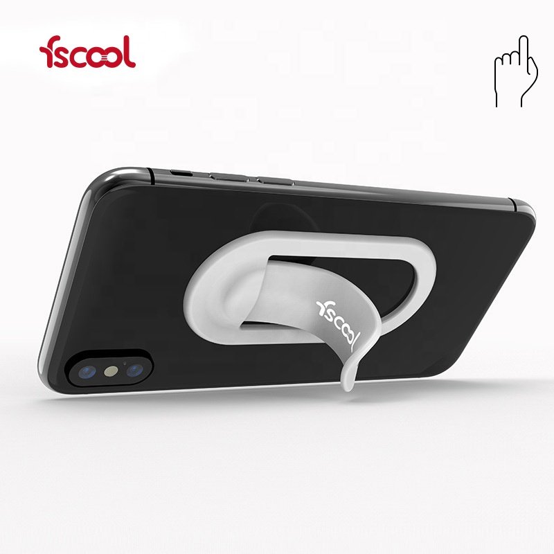 Metal+Silicone Flexible Mini Portable Universal Phone Stand Cell Phone Grip Mobile Phone Holder For Car