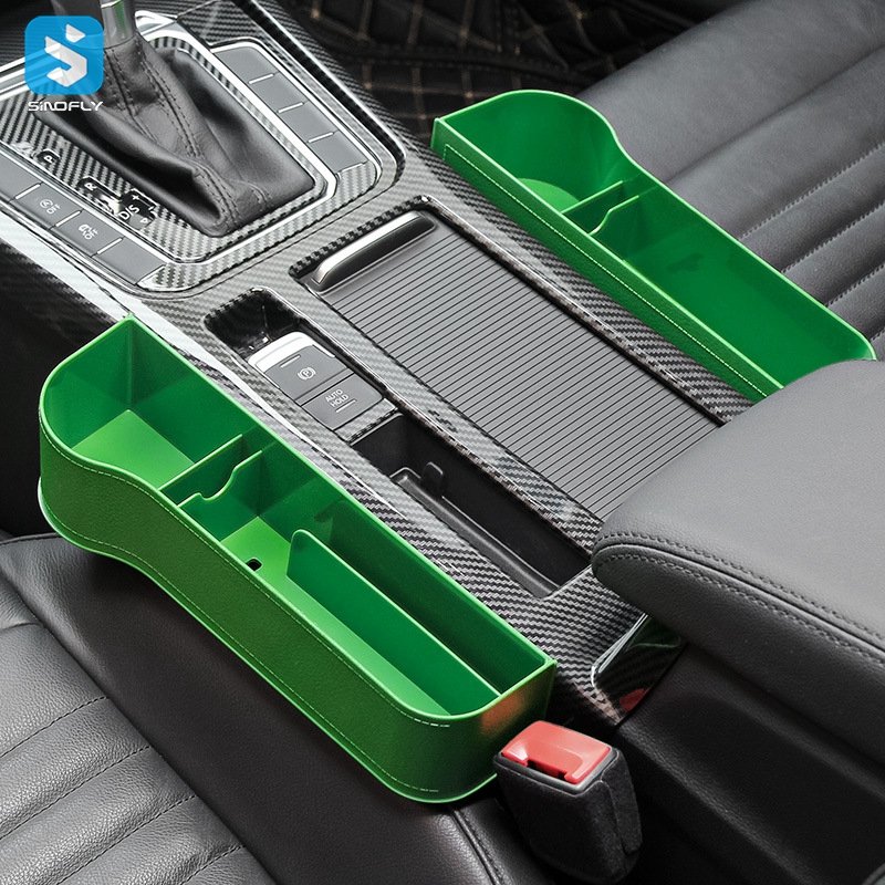 Multi-functional car gap storage organizer seats gap filler car console holder
