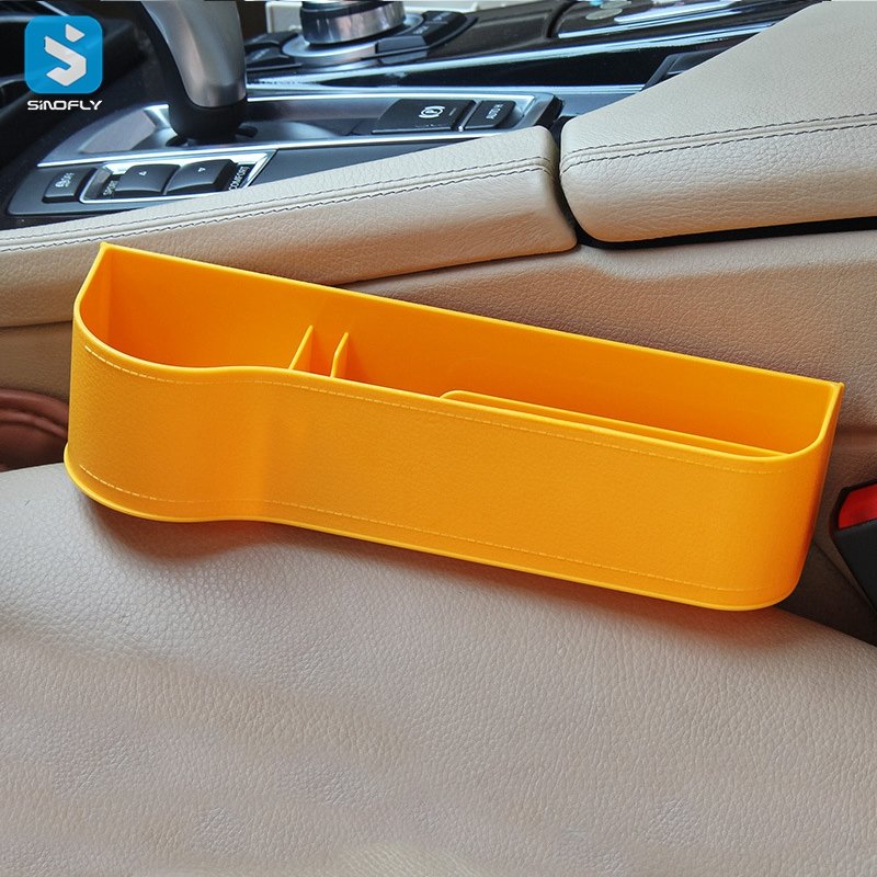 Multi-functional car gap storage organizer seats gap filler car console holder