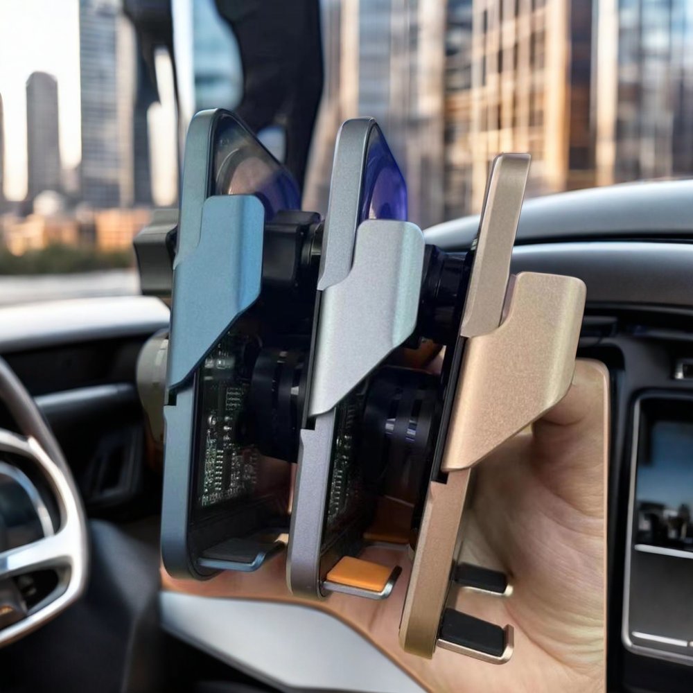 Factory 15W Magnetic Phone Mount Smart Phone Holder Charging Fast Car Wireless Charger