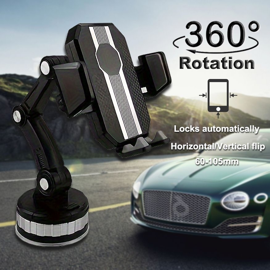 Custom Factory direct cheap price car phone holder 2 in 1 car phone holder dashboard car phone holder