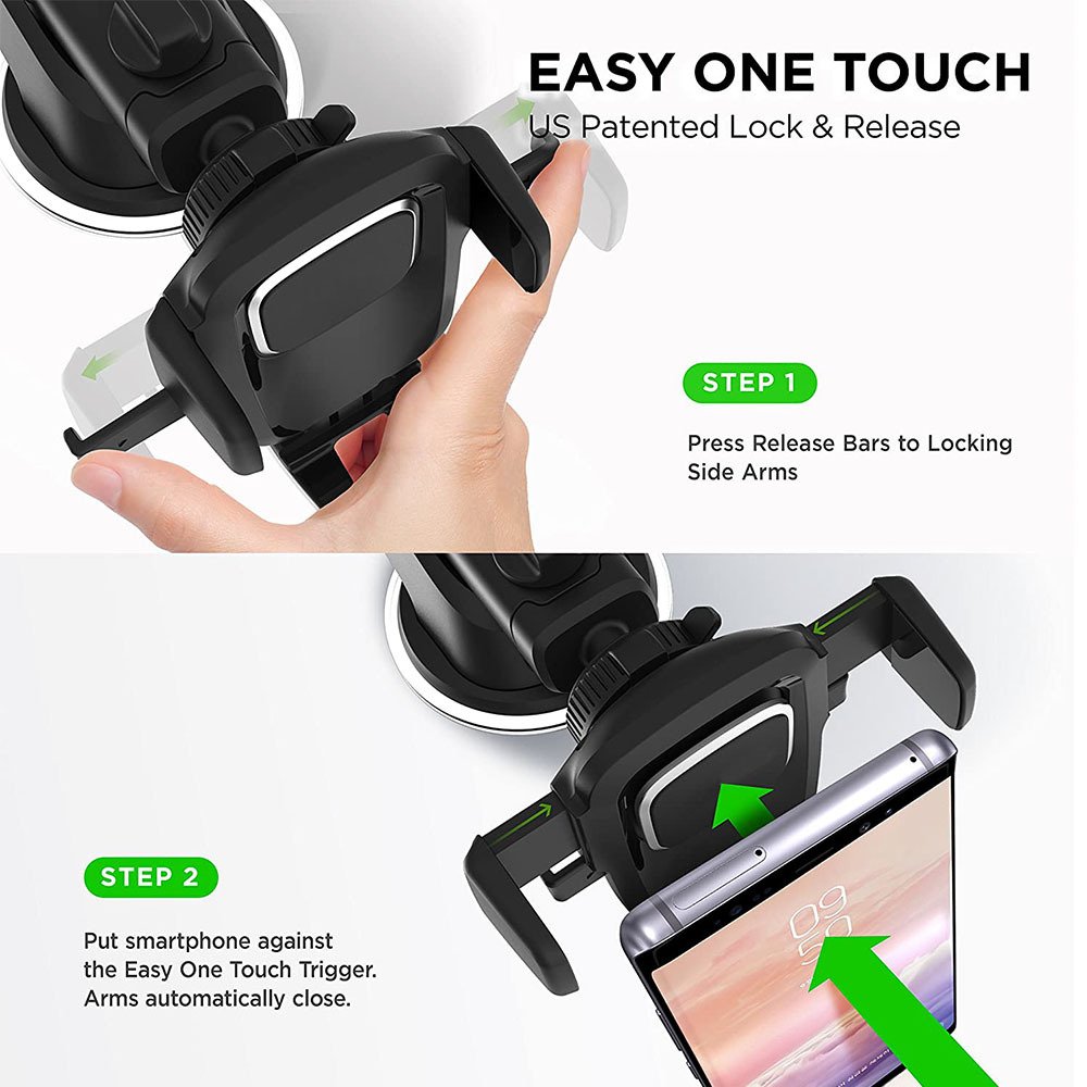 Universal car holder phone holder is suitable for iPhone, Google, Samsung, Moto, Huawei, Nokia, LG, and all other smartphones