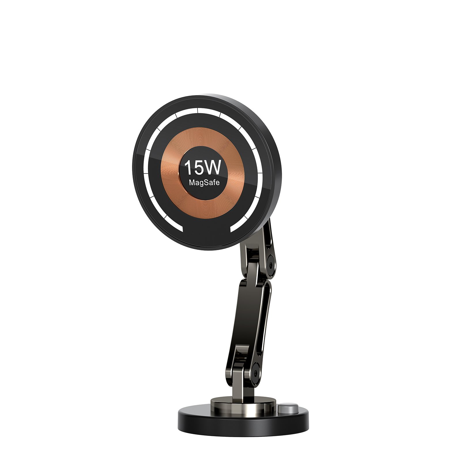 Oem Universal 15W Strong Ultra Magnetic Wireless Car Charger Phone Holder Flexible 360 For All Cell Telephone Holder Car