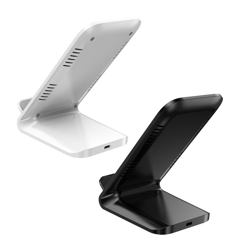 10W 15W QI Wireless Charger Double receiver coil chip QC 3.0 10W Fast Wireless Charging Stand Holder For SAMSUNG iPhone huawei