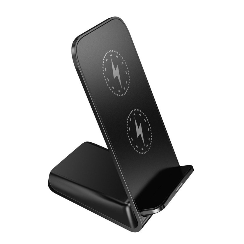 10W 15W QI Wireless Charger Double receiver coil chip QC 3.0 10W Fast Wireless Charging Stand Holder For SAMSUNG iPhone huawei