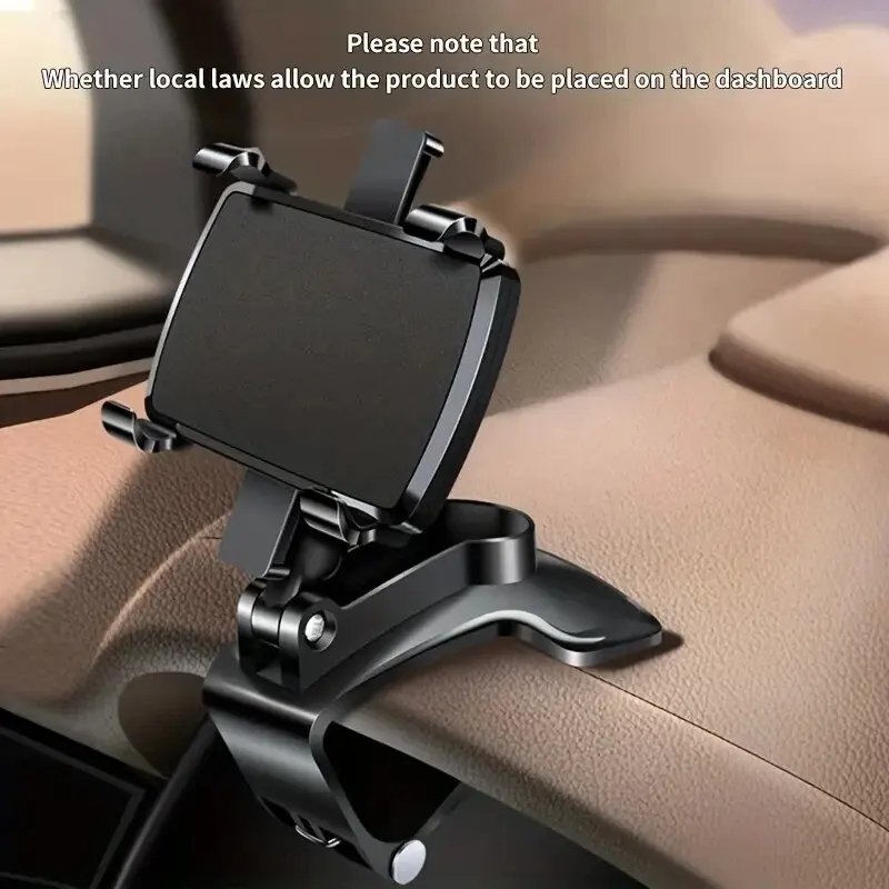 Car Phone Holder Stand Universal Dashboard Car Clip Mount GPS Cell Mobile Phone Support in Car Bracket For iPhone Samsung Xiaomi