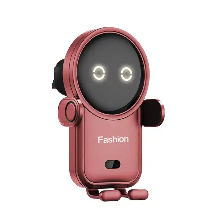 S20 15W Ultra Slim Car Mount Phone Holder Fast Charging Car Mount Wireless Charger Car Stand Dock gadgets electronic