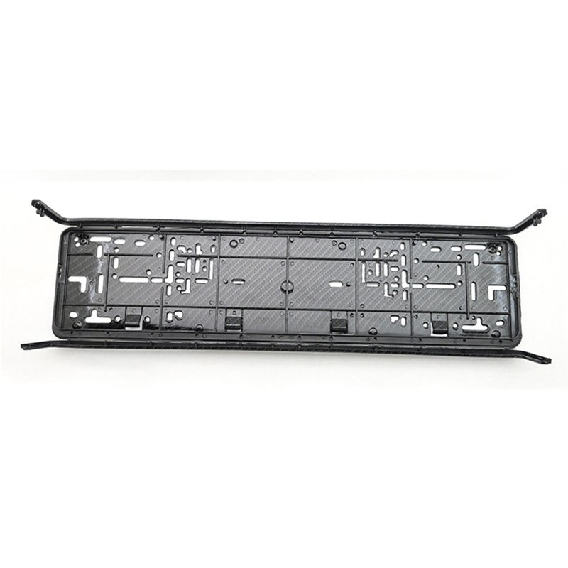 Car Accessories European Standard Universal Car Number Carbon Fiber Plastic License Plate Holder