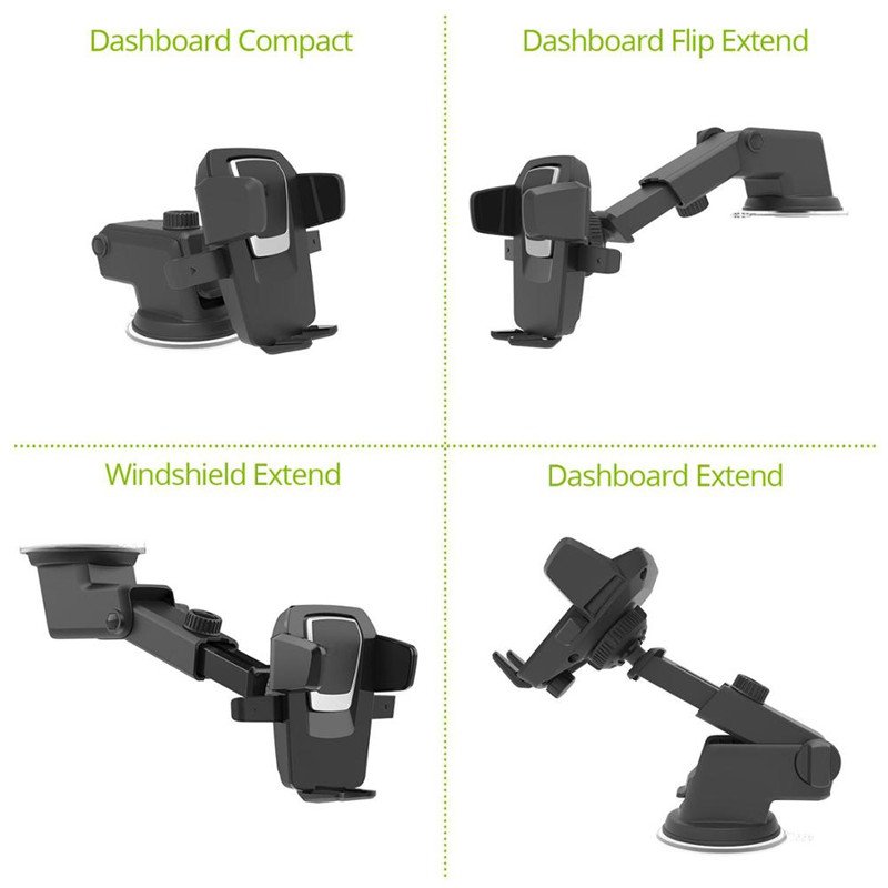 dropshipping products 2024 2 in 1 car&desk mount phone holder,silicone mobile phone holder